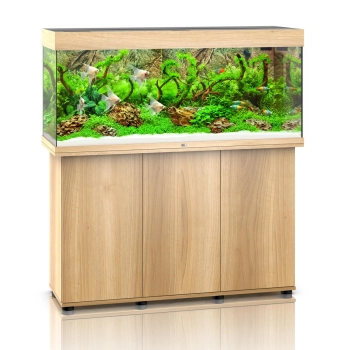 Akwarium Juwel Rio 240 LED jasne drewno (dąb)