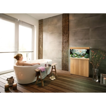 Akwarium Juwel Rio 125 LED jasne drewno (dąb)