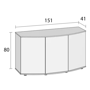 Szafka Juwel SBX Vision 450 czarna