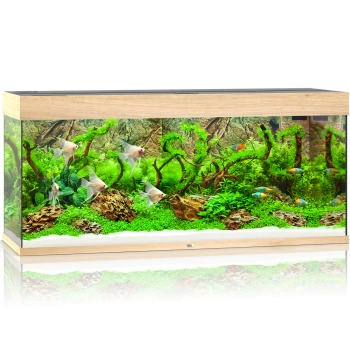 Akwarium Juwel Rio 240 LED jasne drewno (dąb)