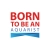 T-shirt męski BORN TO BE AN AQUARIST S biały
