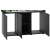 Szafka Juwel SBX Rio 400/450 czarna