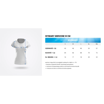 T-shirt damski BORN TO BE AN AQUARIST S czarny