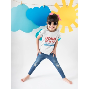 T-shirt dziecięcy BORN TO BE AN AQUARIST 122-128