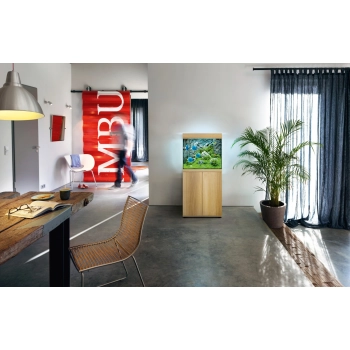 Akwarium Juwel Lido 120 LED jasne drewno (dąb)