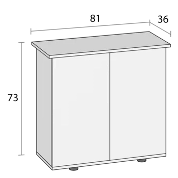 Szafka Juwel SBX Rio 125 szara