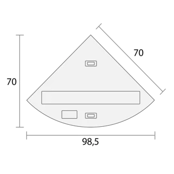 Akwarium Juwel Trigon 190 czarne HeliaLux Spectrum