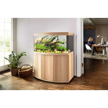 Juwel Vision 260 LED jasne drewno (dąb) akwarium z szafką