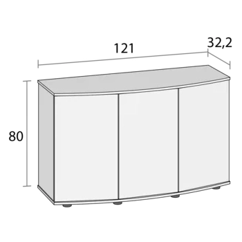 Szafka Juwel SBX Vision 260 czarna