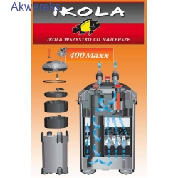 IKOLA FZD 400 MAXX FILTR ZEWNĘTRZNY do akwarium do 400 litrów