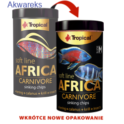 Pokarm Tropical Soft line Africa Carnivore Size M 100ml/52g