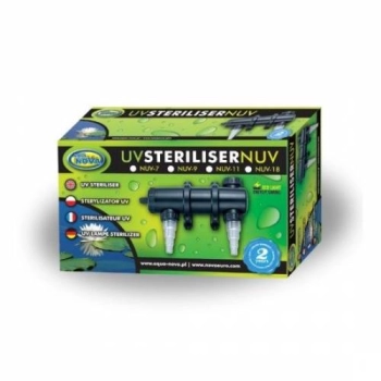 Lampa UV 9W Aqua Nova - sterylizator do akwarium