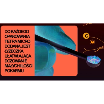 pokarm tetra micro granules 100ml - dla małych ryb