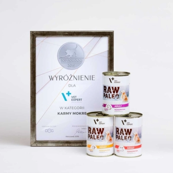 raw paleo wołowina mokra karma dla psa 400g
