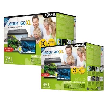 Aquael Leddy XL 60 Day&Night - zestaw akwariowy 72 L