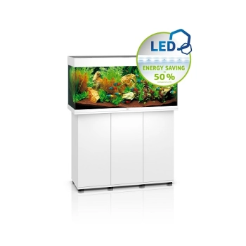 Zestaw Juwel RIO 240 Led akwarium + SZAFKA - kolor biały