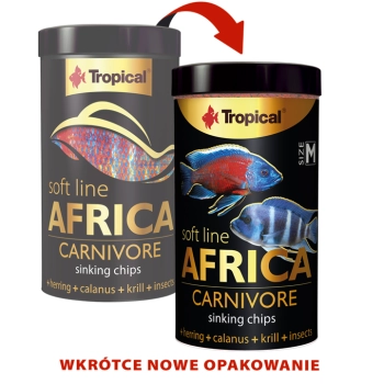 Pokarm Tropical Soft line Africa Carnivore Size M 100ml/52g