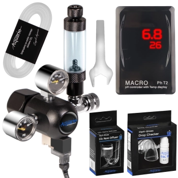 Zestaw CO2 Aquario Exclusive 2.0 - z elektrozaworem i komputerem pH