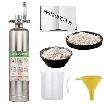 Zestaw CO2 Green Bubbles Generator z elektrozaworem