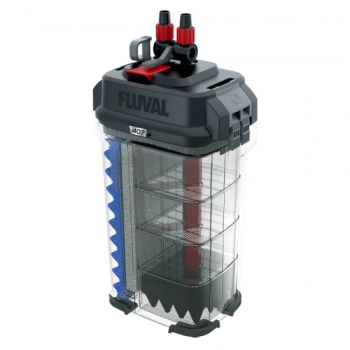 Hagen fluval 407 - filtr zewnętrzny przekrój