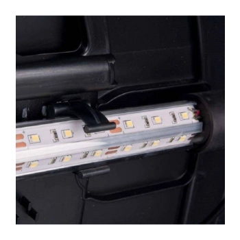 Diversa pokrywa ARISTO 40X25 LED Prosta Czarna