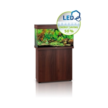 Juwel Rio 125 Led ciemne drewno Akwarium + szafka