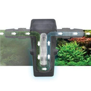 Sterylizator UVC In-line Clarifier, 3W, do akwarium do 400L