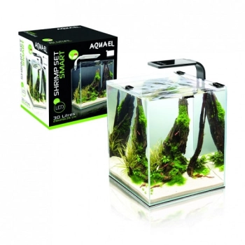 Zestaw Aquael Shrimp Set Smart 10 L - czarny