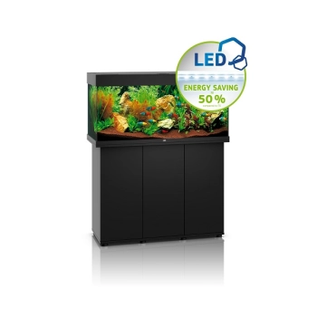 Zestaw Juwel RIO 180 Led akwarium + SZAFKA - czarny