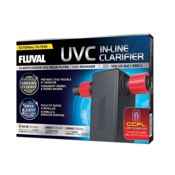 Sterylizator UVC In-line Clarifier, 3W, do akwarium do 400L