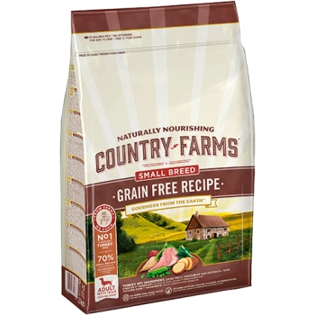 COUNTRY FARM GRAIN FREE RECIPE Adult Small z Indykiem