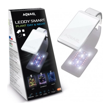 Lampa Aquael Leddy SMART D&N nano PLANT biała