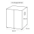 Szafka Aquael ULTRASCAPE 60 Snow 60x30x80