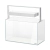 Aquael ULTRASCAPE 60 Snow - akwarium 65 l z oświetleniem